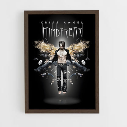 ap-criss angel-3 cadre Bois foncé