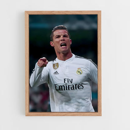 ap-cristiano ronaldo-5 cadre Bois clair