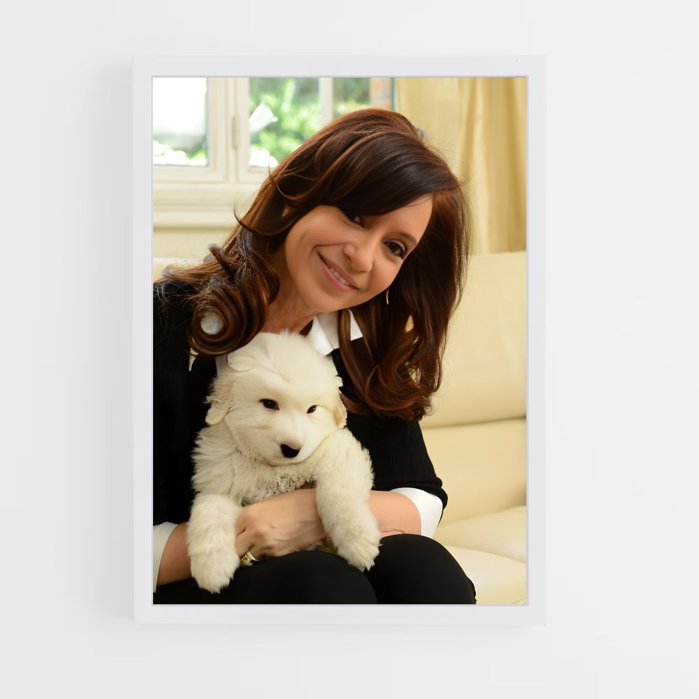 ap-cristina kirchner-5 cadre Blanc