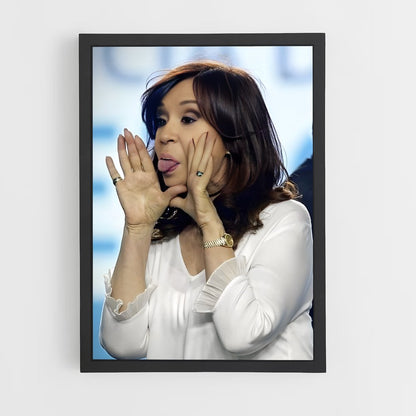 ap-cristina kirchner-8 cadre Noir