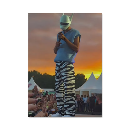 Poster Zèbre Chic