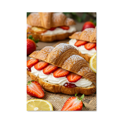 Poster Croissant Fruité