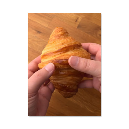 Poster Croissant Céleste