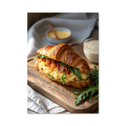 Poster Croissant Délice