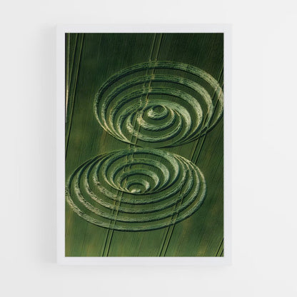 ap-crop circles-3 cadre Blanc