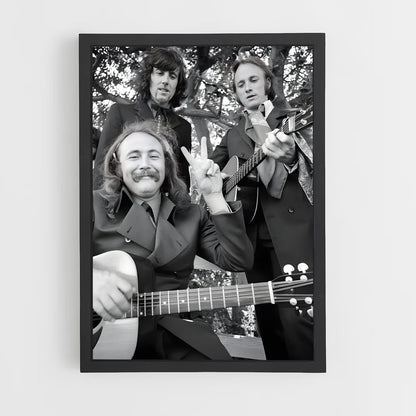 ap-crosby stills nash and young-3 cadre Noir