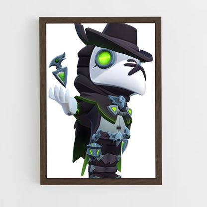 ap-crow-4 cadre Bois foncé