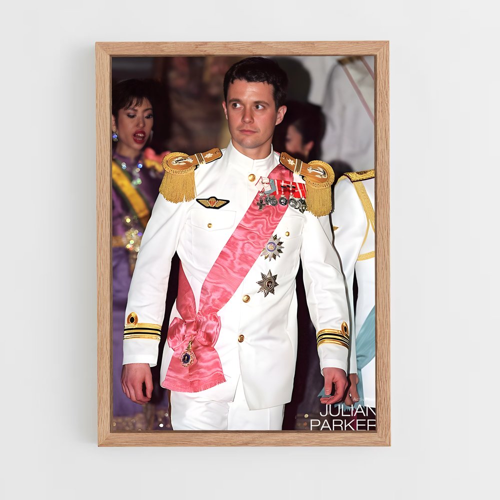 ap-crown prince frederik-3 cadre Bois clair