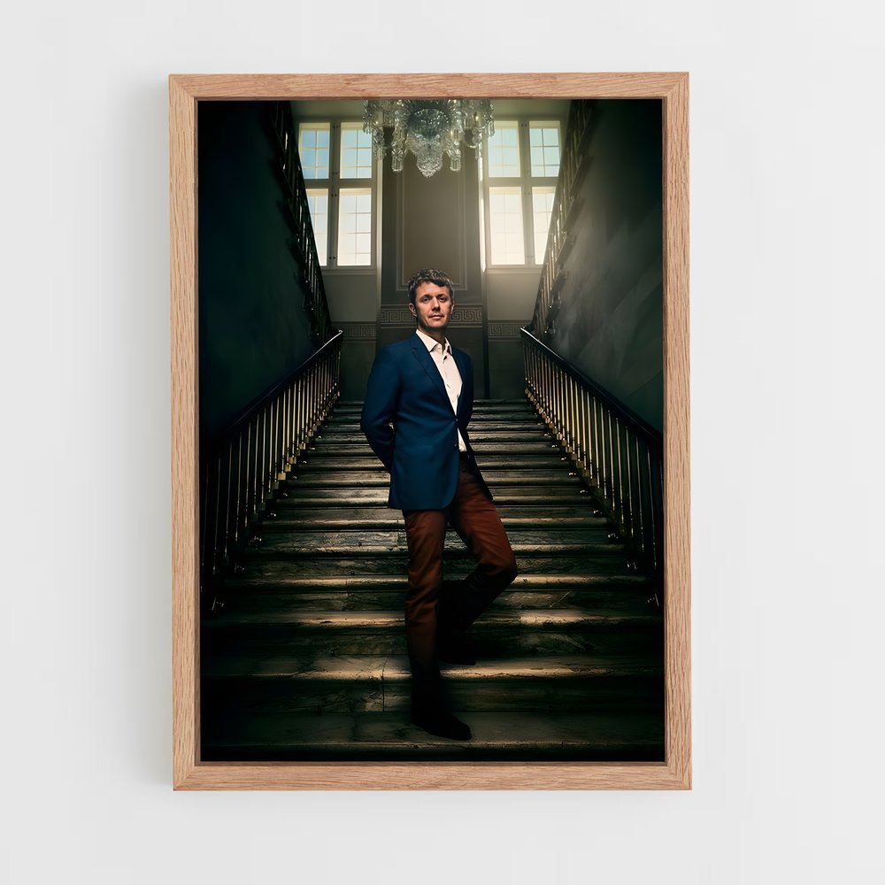 ap-crown prince frederik-5 cadre Bois clair