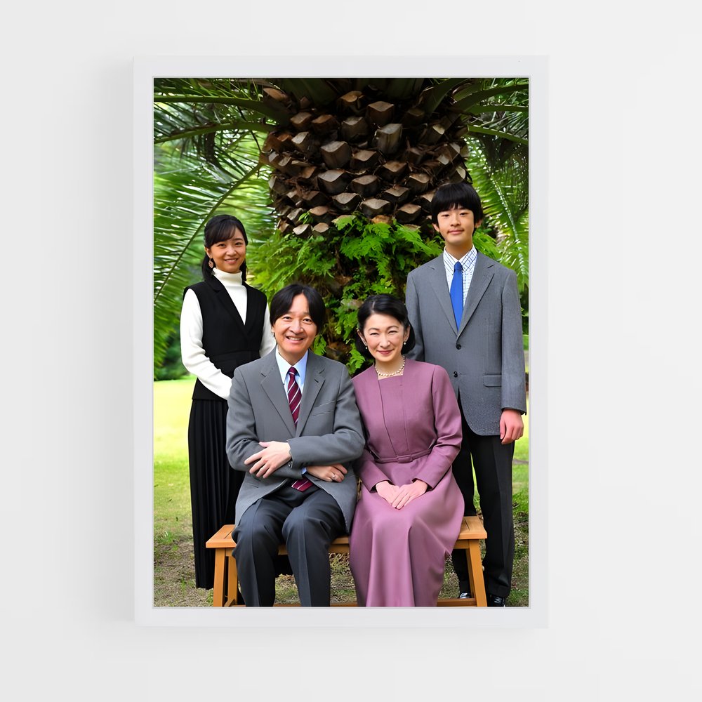 ap-crown prince fumihito-1 cadre Blanc