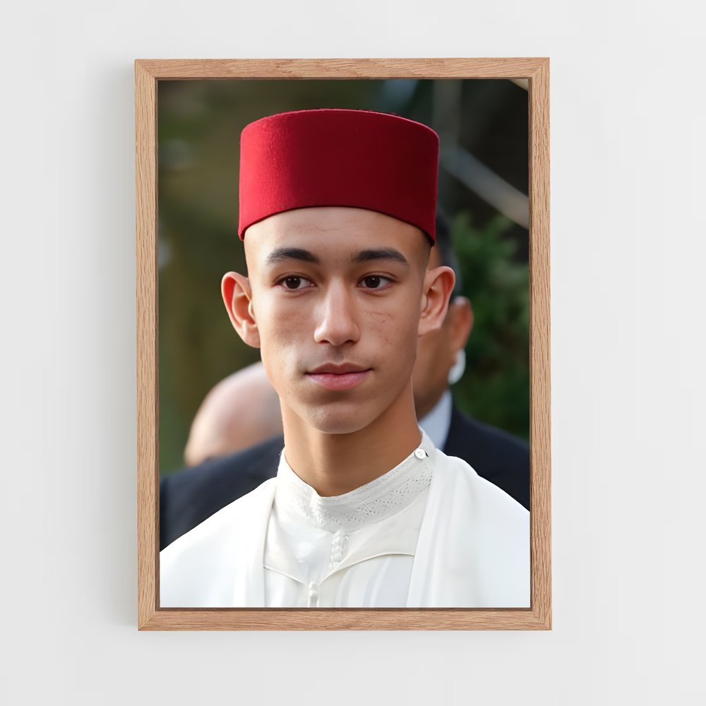 ap-crown prince moulay hassan-3 cadre Bois clair