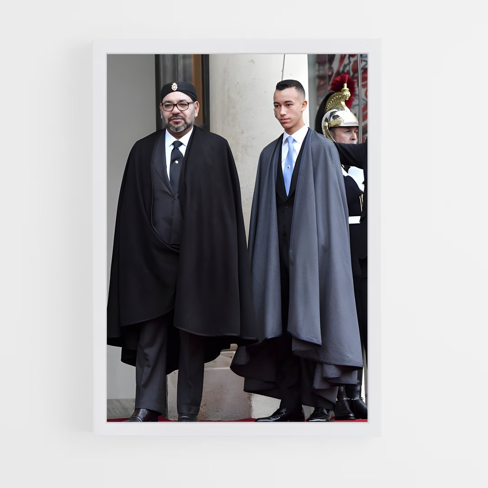 ap-crown prince moulay hassan-4 cadre Blanc