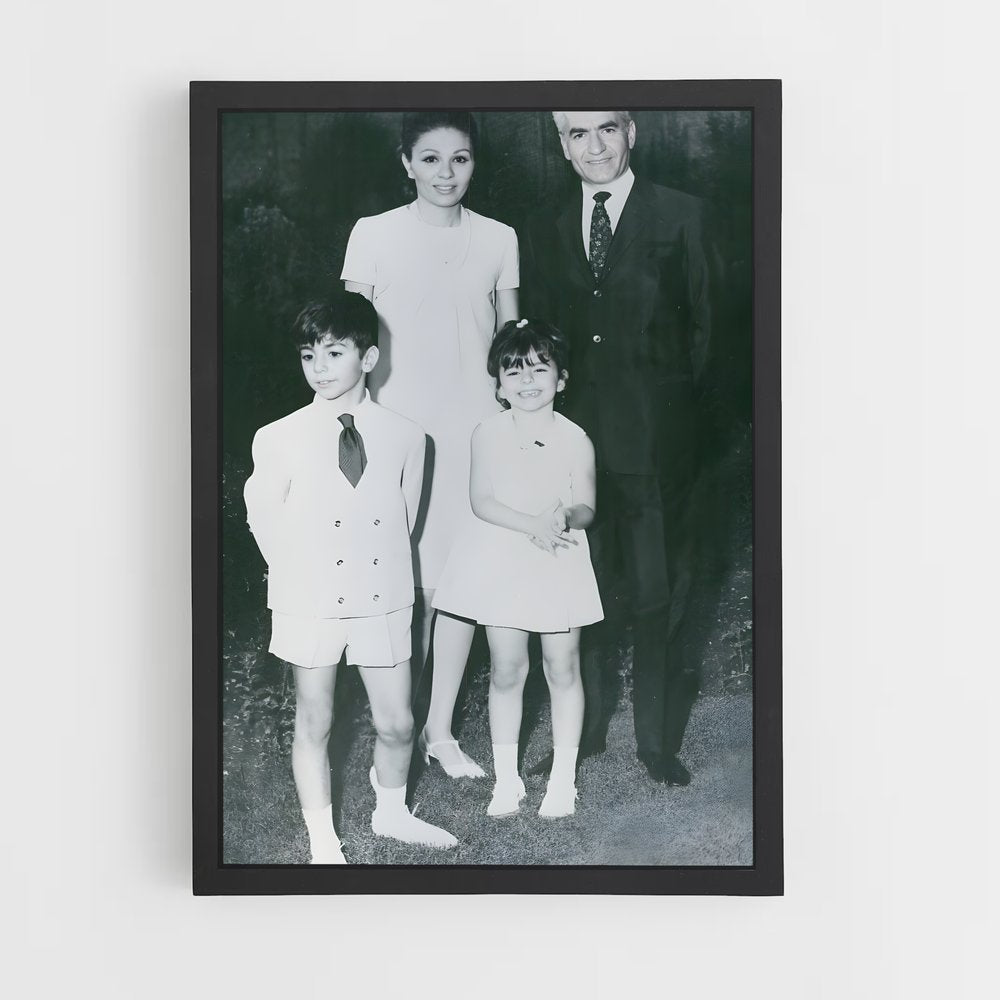 ap-crown prince reza pahlavi-2 cadre Noir