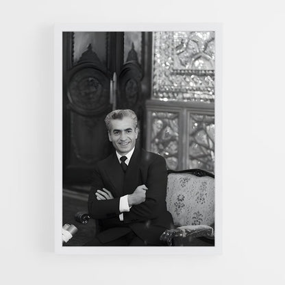 ap-crown prince reza pahlavi-4 cadre Blanc