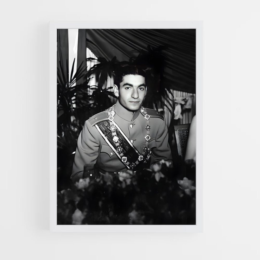 ap-crown prince reza pahlavi-5 cadre Blanc