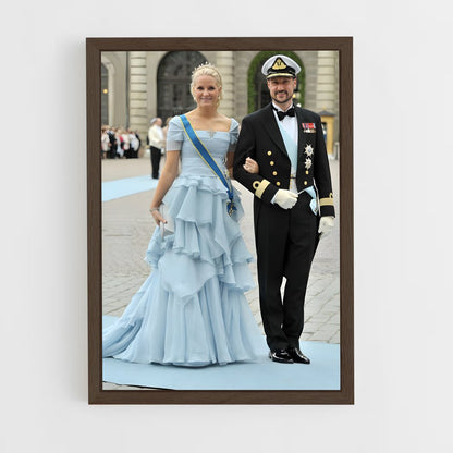 ap-crown princess mette marit-1 cadre Bois foncé