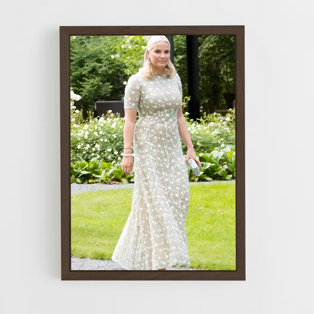 ap-crown princess mette marit-5 cadre Bois foncé