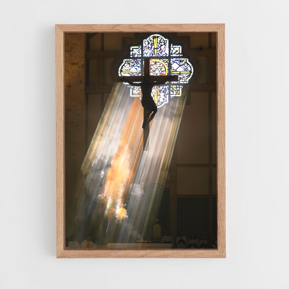 ap-crucifix-1 cadre Bois clair