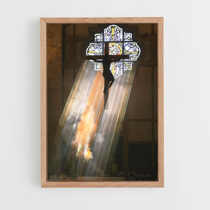 ap-crucifix-1 cadre Bois clair