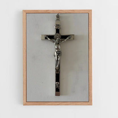 ap-crucifix-10 cadre Bois clair