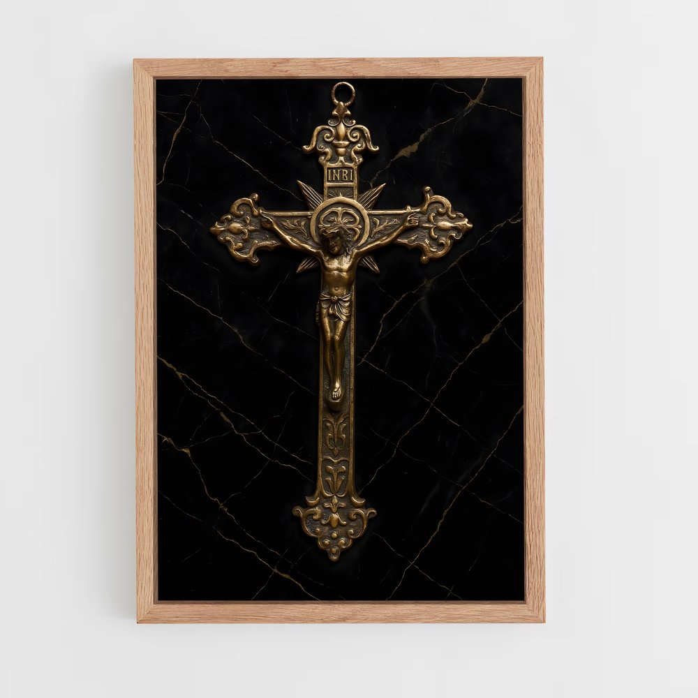 ap-crucifix-11 cadre Bois clair