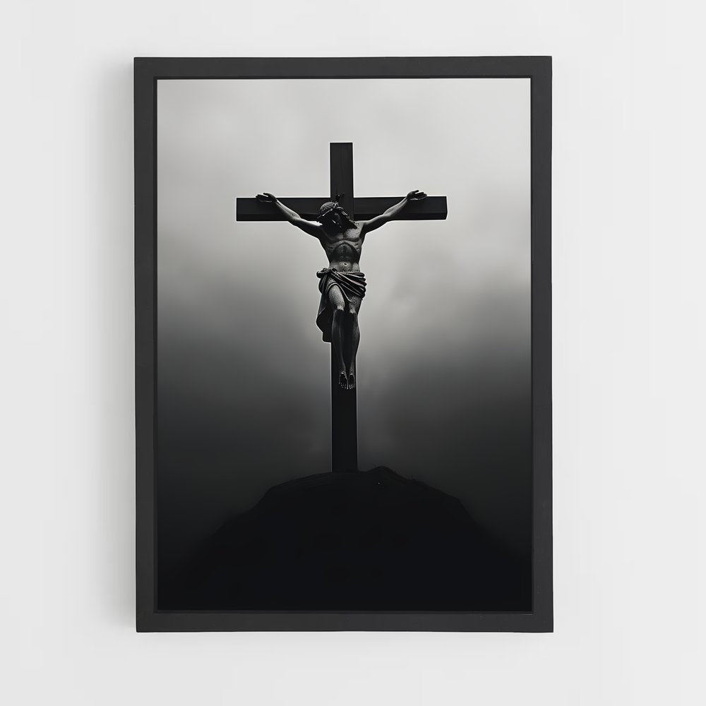 ap-crucifix-12 cadre Noir