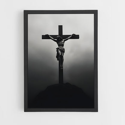 ap-crucifix-12 cadre Noir