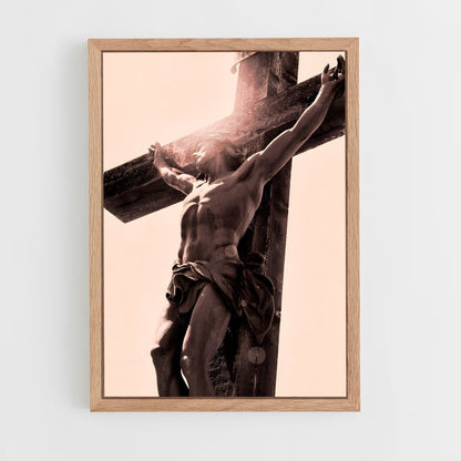 ap-crucifix-13 cadre Bois clair