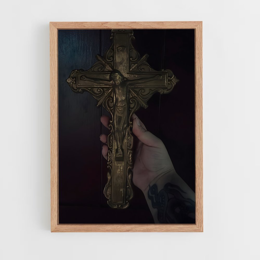 ap-crucifix-2 cadre Bois clair