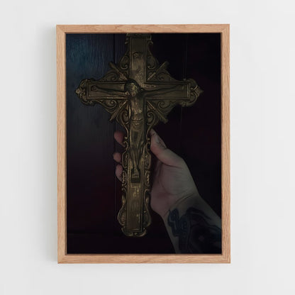 ap-crucifix-2 cadre Bois clair