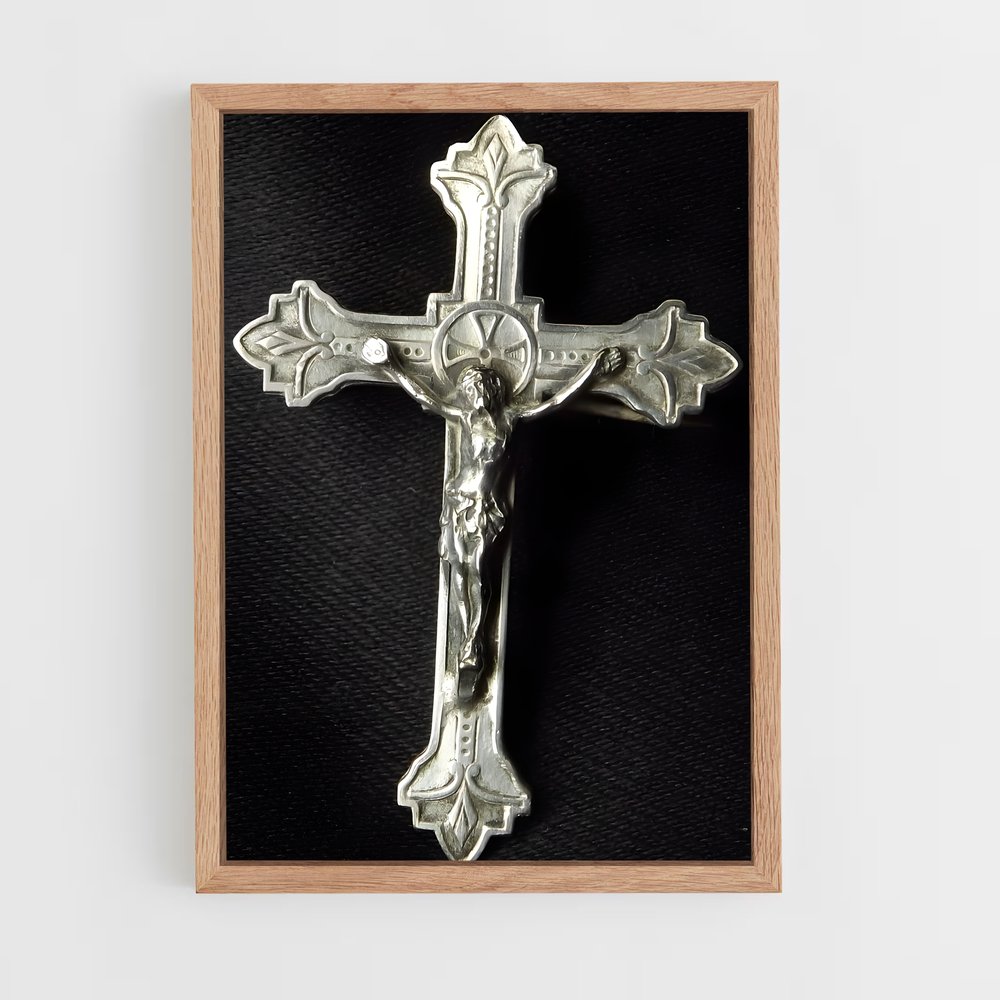 ap-crucifix-3 cadre Bois clair