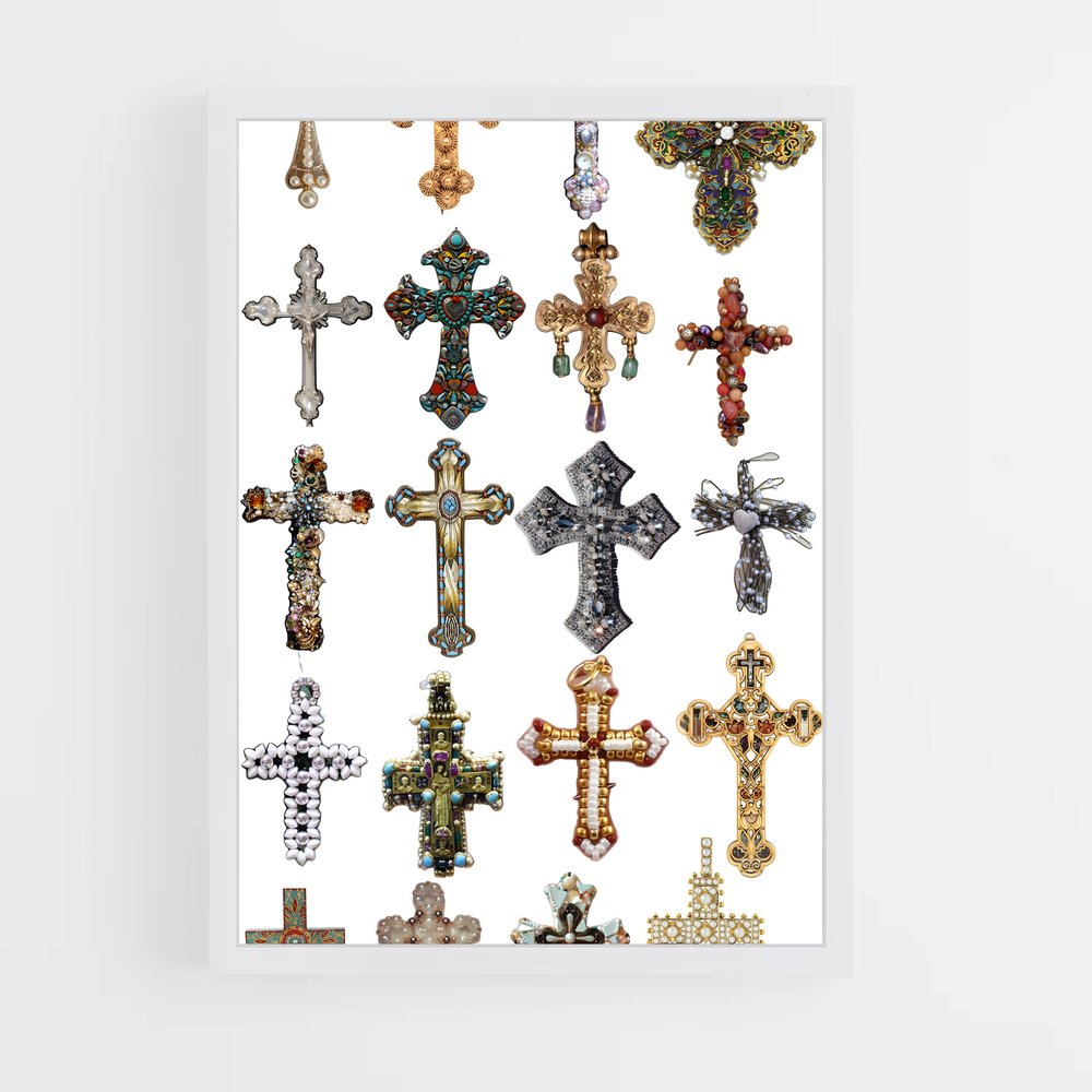 ap-crucifix-8 cadre Blanc