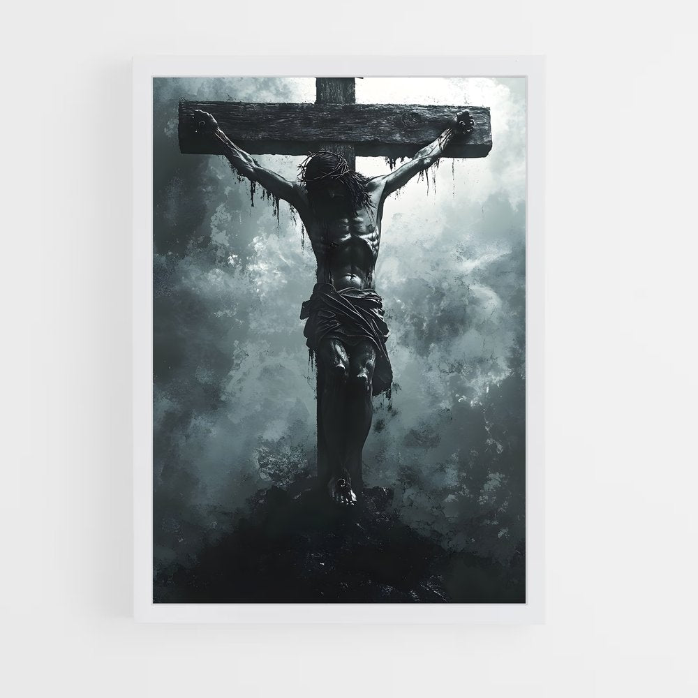 ap-crucifix-9 cadre Blanc