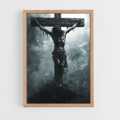 ap-crucifix-9 cadre Bois clair