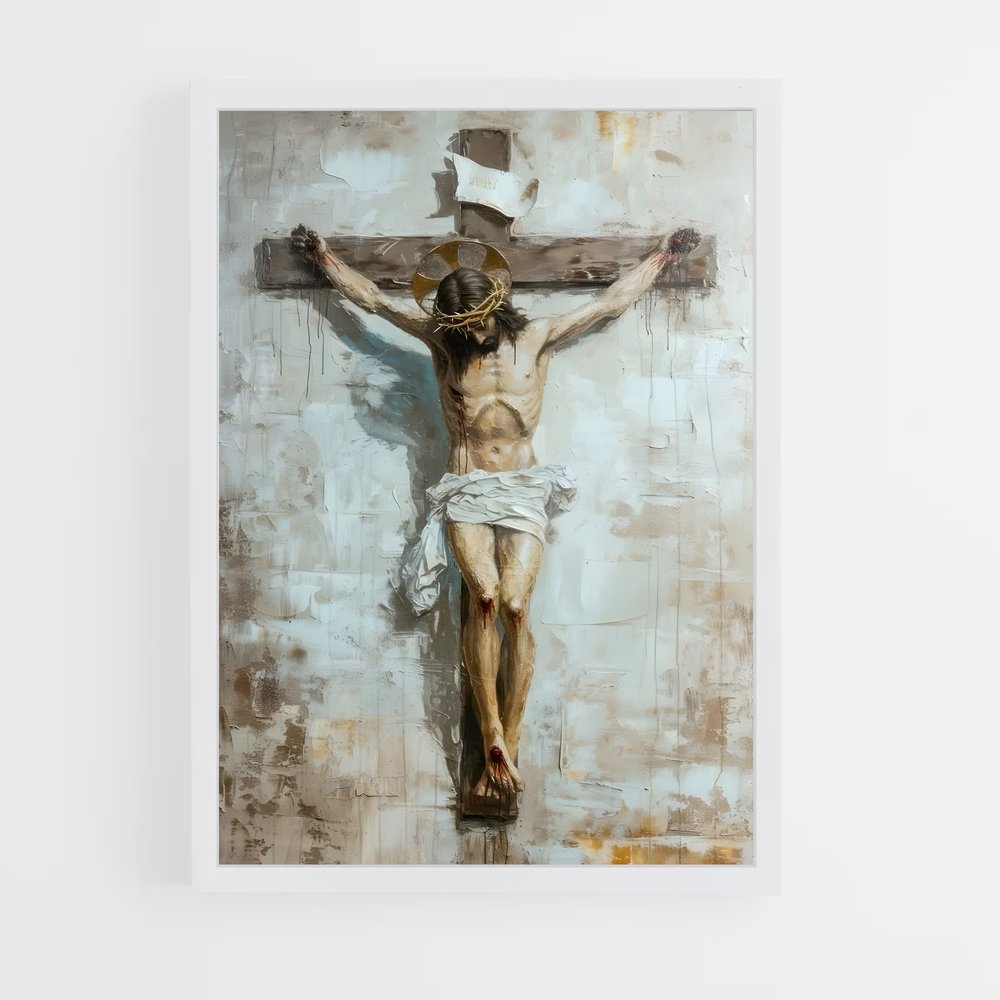 ap-crucifixion-6 cadre Blanc