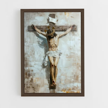 ap-crucifixion-6 cadre Bois foncé