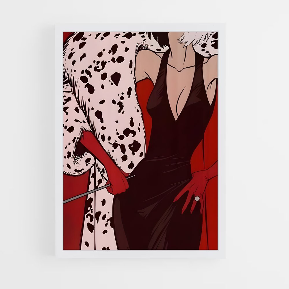 ap-cruella de vil-1 cadre Blanc