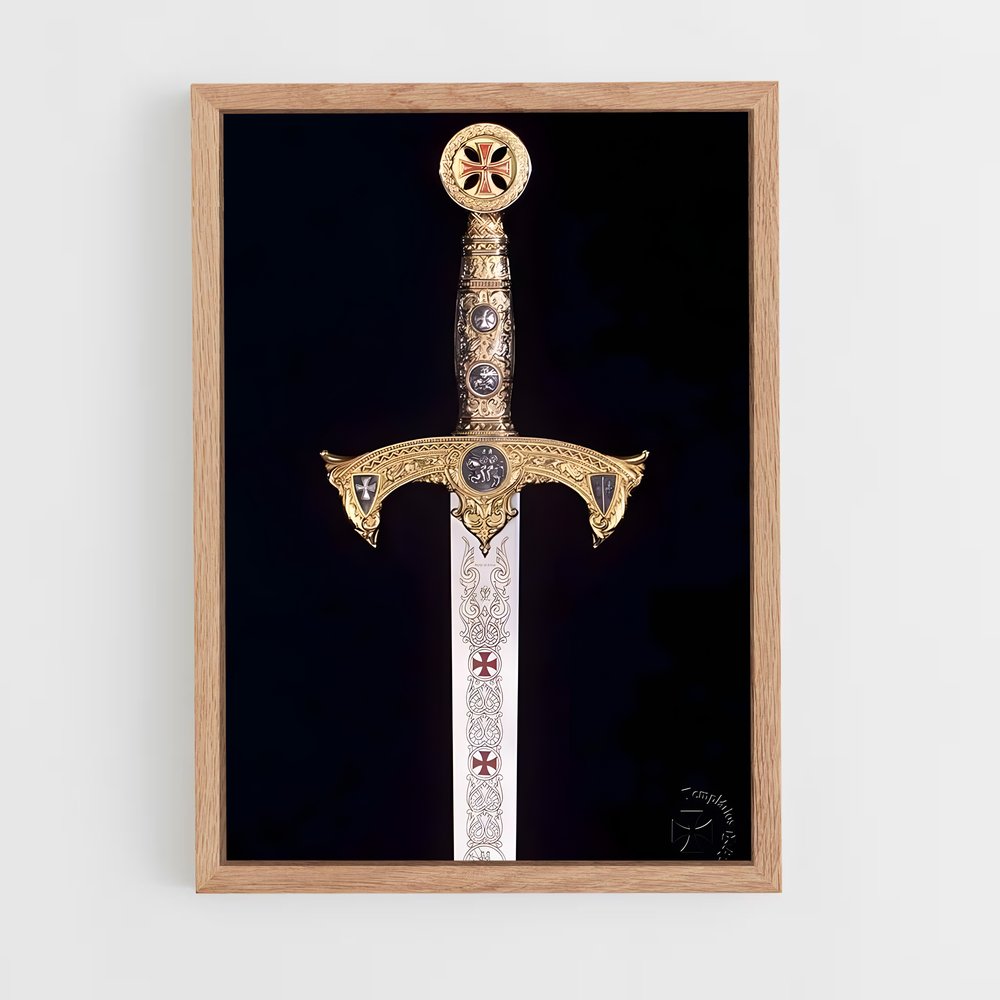 ap-crusader sword-1 cadre Bois clair