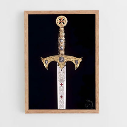 ap-crusader sword-1 cadre Bois clair