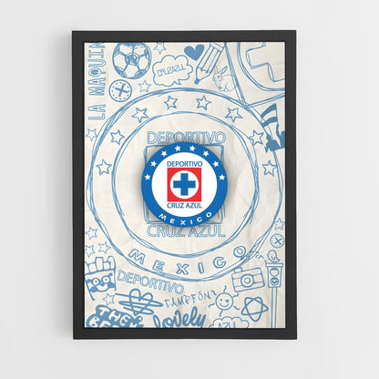 ap-cruz azul fc-12 cadre Noir