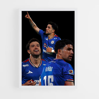 ap-cruz azul fc-3 cadre Blanc