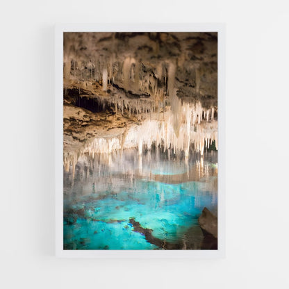 ap-crystal cave-1 cadre Blanc