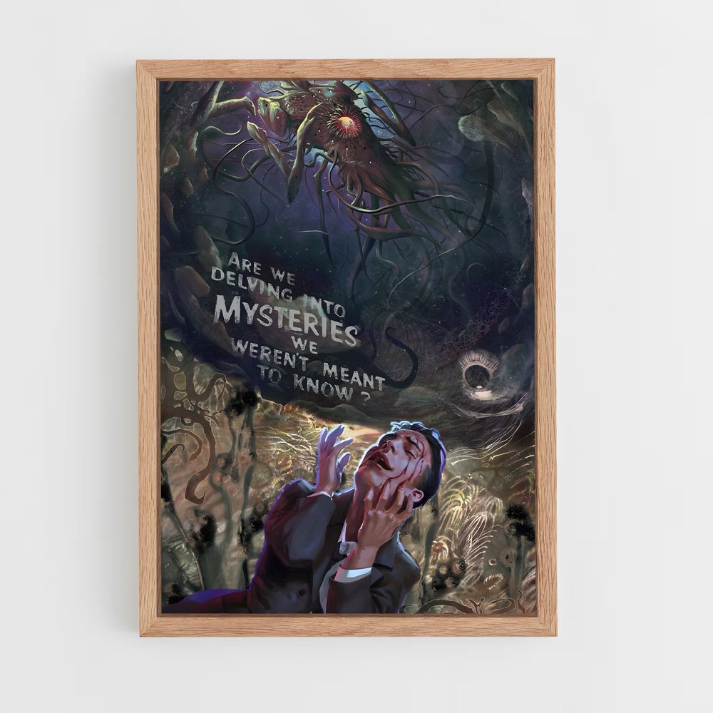 ap-cthulhu-4 cadre Bois clair