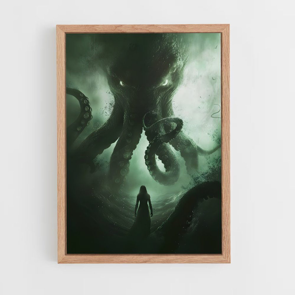 ap-cthulhu-9 cadre Bois clair
