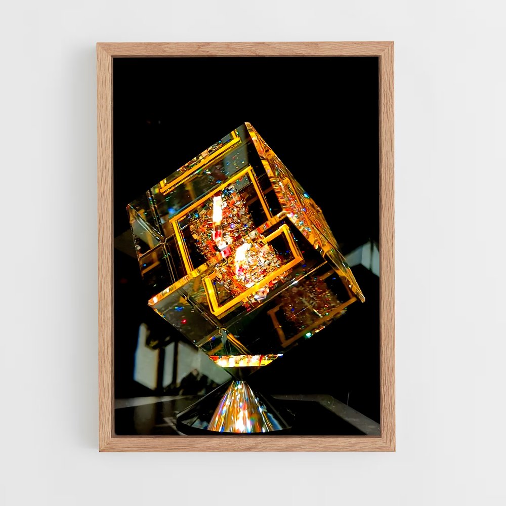ap-cube-1 cadre Bois clair