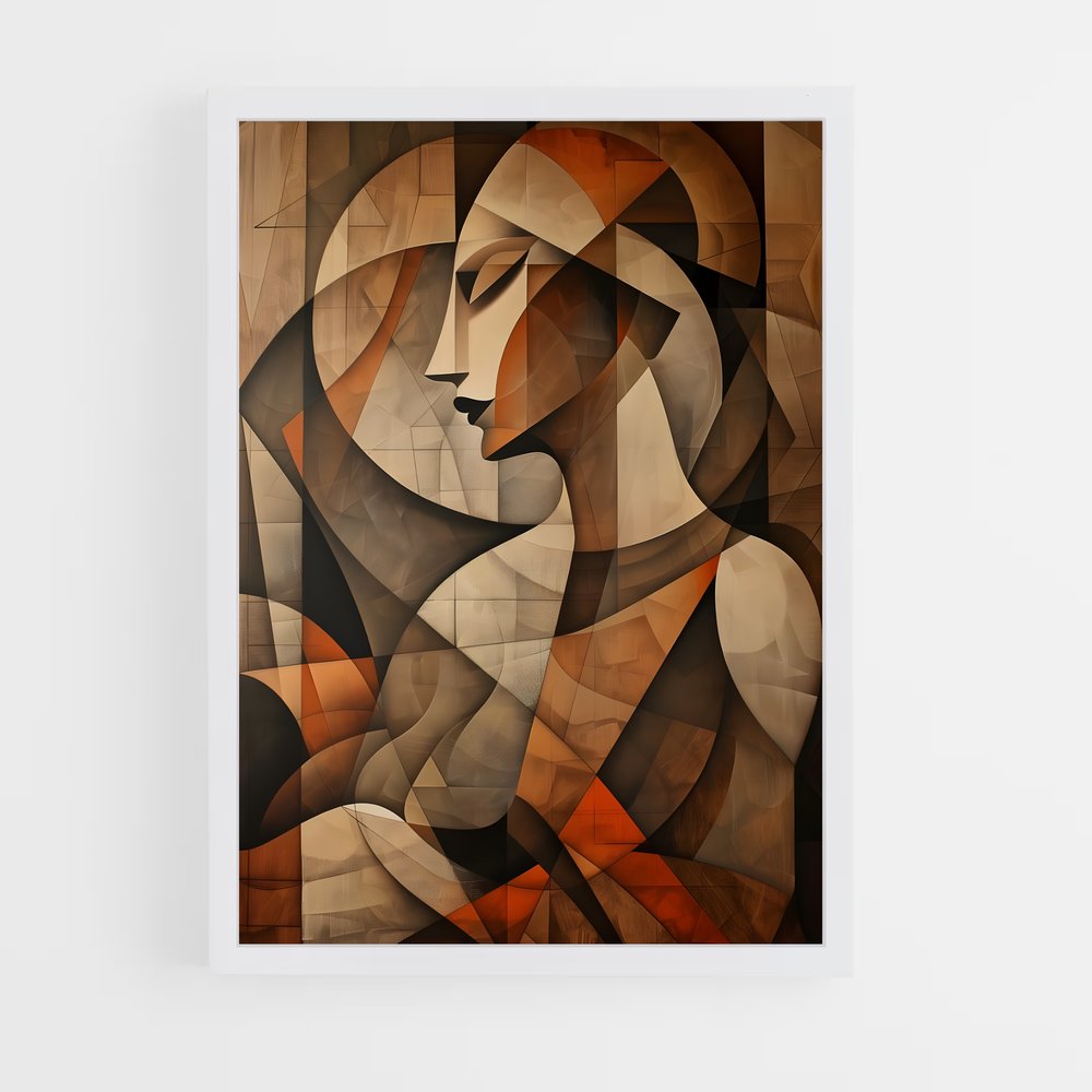 ap-cubism-5 cadre Blanc