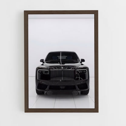 ap-cullinan black badge-4 cadre Bois foncé