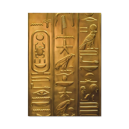 Poster Plaque d'Or Égyptienne