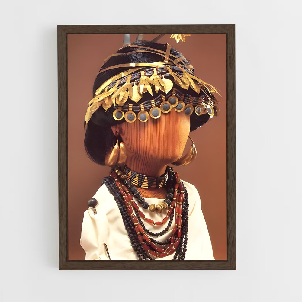 ap-cultural artifacts-1 cadre Bois foncé
