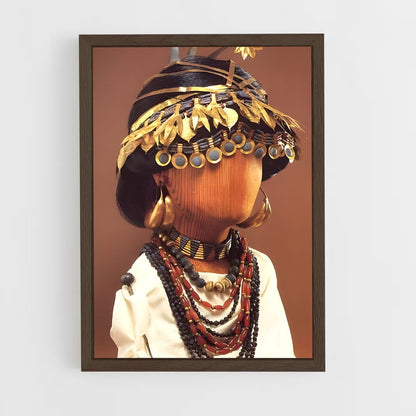ap-cultural artifacts-1 cadre Bois foncé